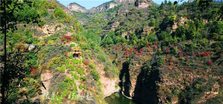 七步溝景區位於河北省邯鄲市武安活水鄉境內,河北武安國家地質公園