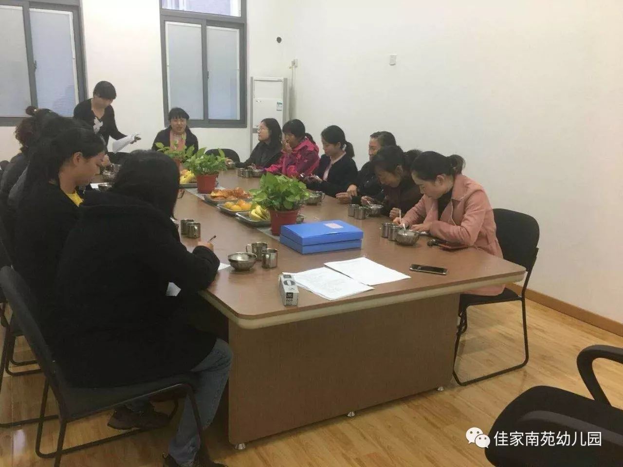 佳家幼儿园"家园共育,膳食委员会"召开季