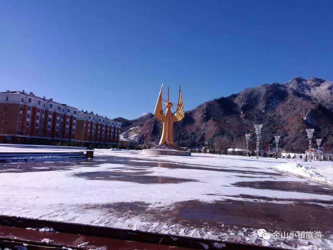 67伊春金山屯▏立冬金山小镇邂逅一场浪漫的初雪