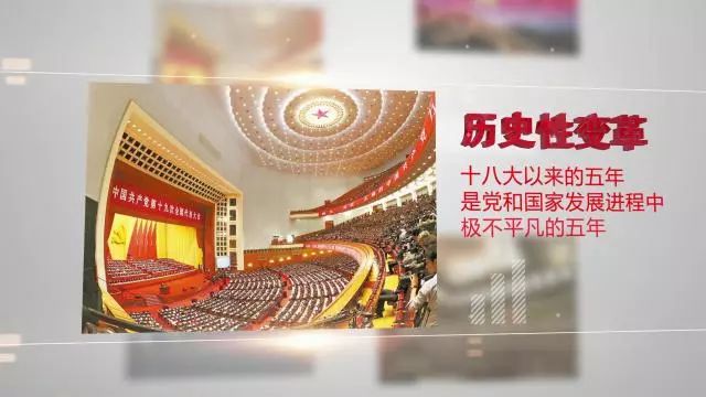 十九大报告指出,十八大以来的五年,是党和国家发展进程中极不平凡的