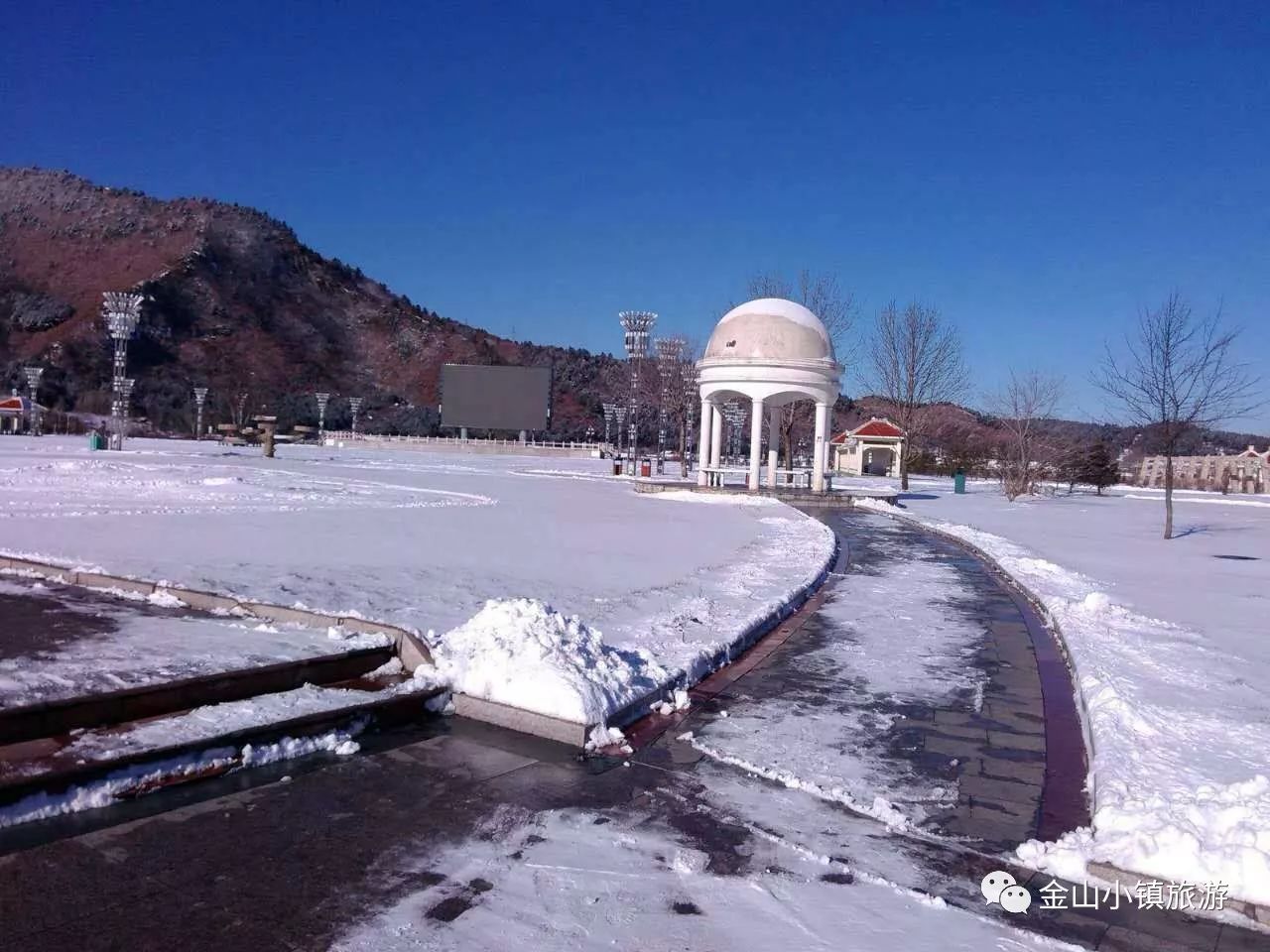 67伊春金山屯▏立冬金山小镇邂逅一场浪漫的初雪