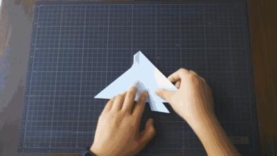 哇塞这架绝对是纸飞机中的战斗机