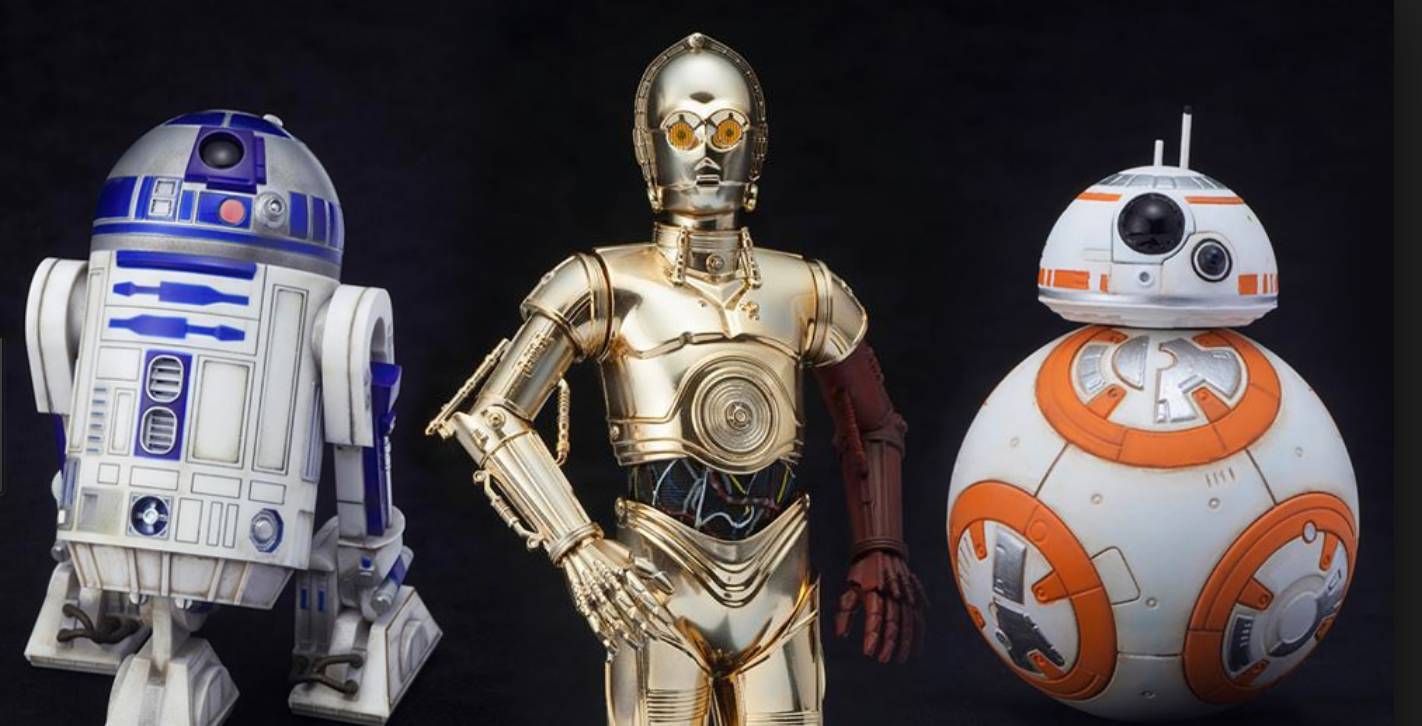 是星球大戰裡的r2-d2和c3po?