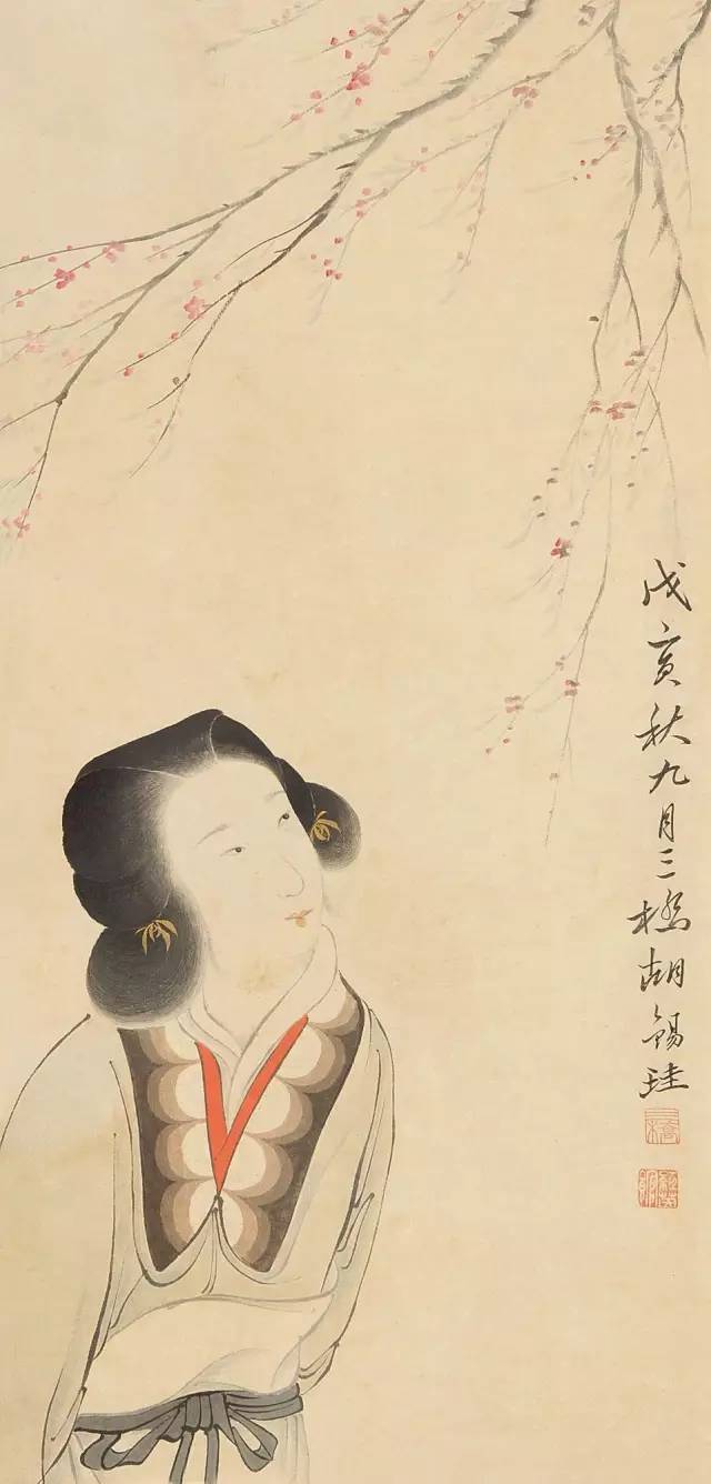 以上四幅画的作者:胡锡珪(1839