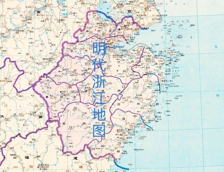 元朝江浙行省地图图片