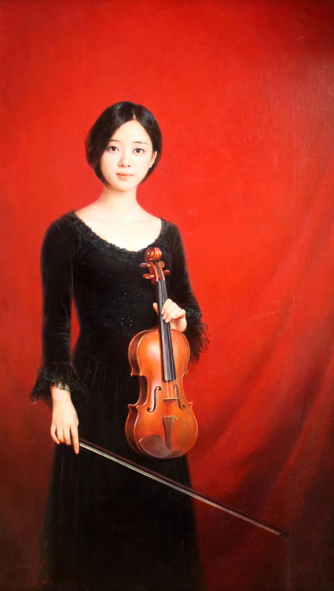 阿里郎小提琴独奏图片