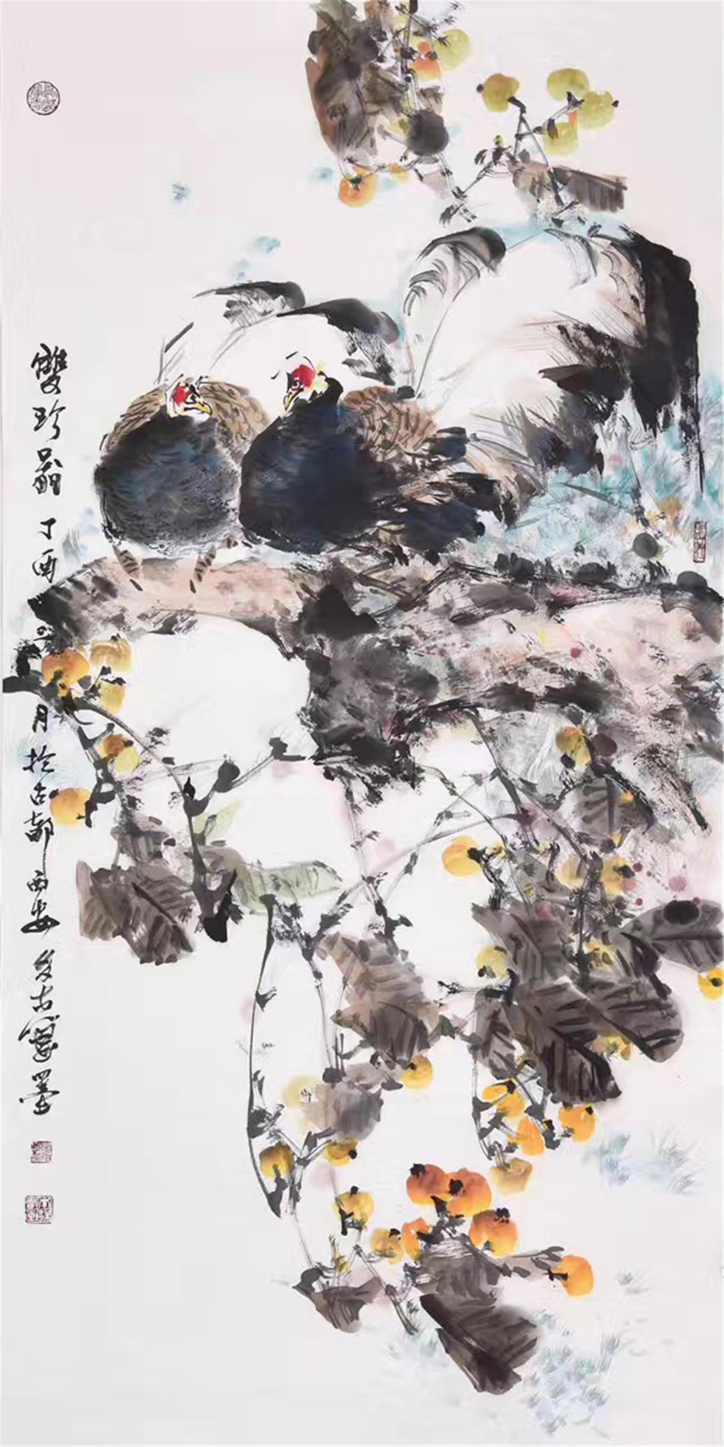 李多木国画写意作品图片