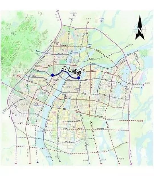 又一座跨赣江隧道来了二七过江通道详细规划出炉