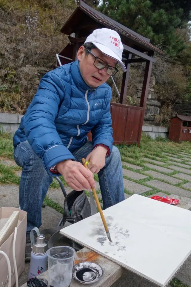 写生季浙江画院艺术家太行采风行