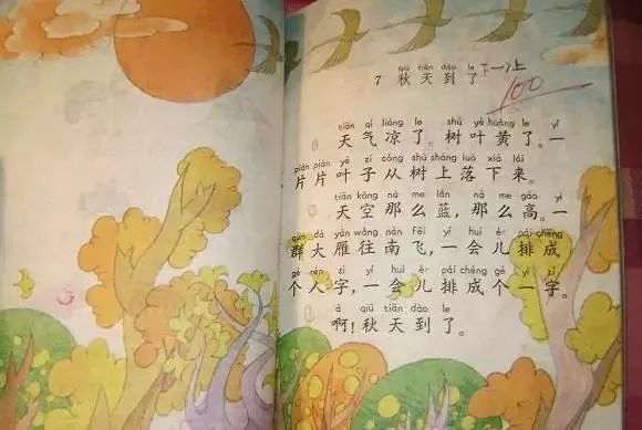 小学语文课文《秋天到了》对秋天的认识仅仅停留在