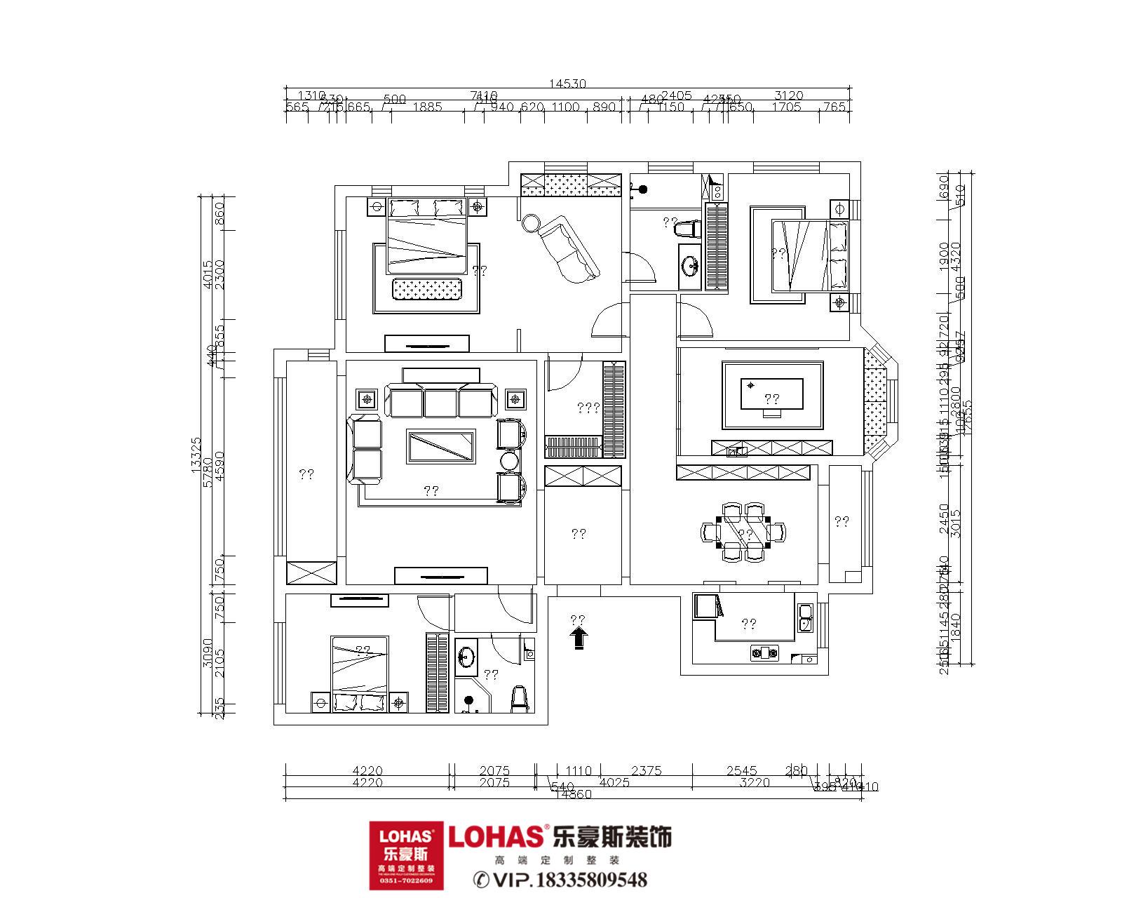 千禧学府苑户型图图片