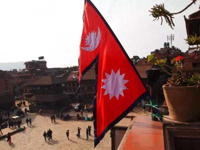 尼泊尔国旗进化史图片