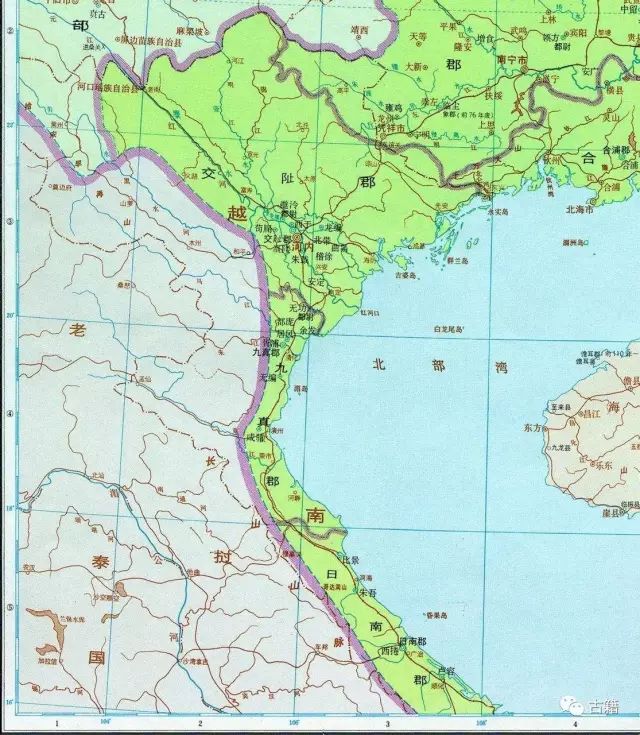 安南国地图图片