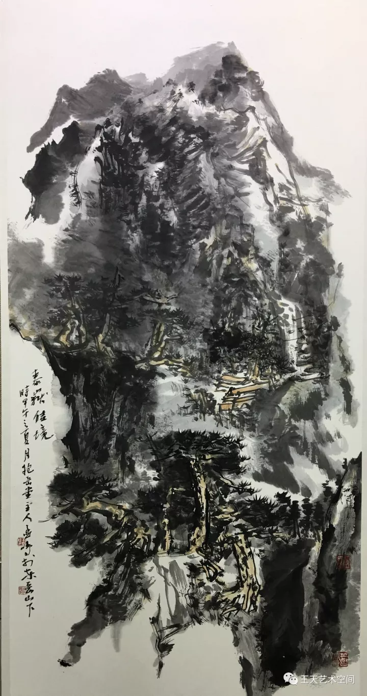 黑白空间—中国画名家作品巡展(泰山站)作品欣赏