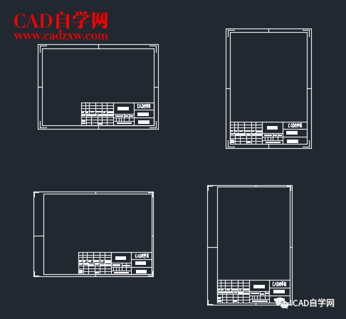 国家标准cad图框模板下载