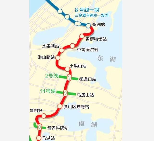武汉地铁8号线二期图片