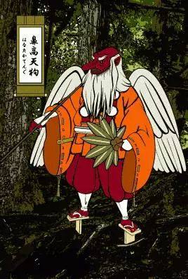 第三种说法是天狗是古代中国传到日本的一种叫天草的药材的音变