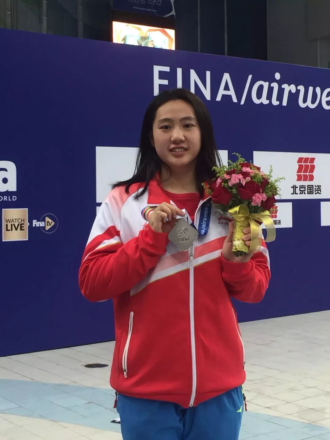 2017年国际泳联(fina)游泳世界杯(北京)落幕 广西妹冯君阳斩获银牌