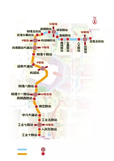 纵贯航空港郑州地铁17号线筹建郑州蝉联全国文明城市荣誉称号