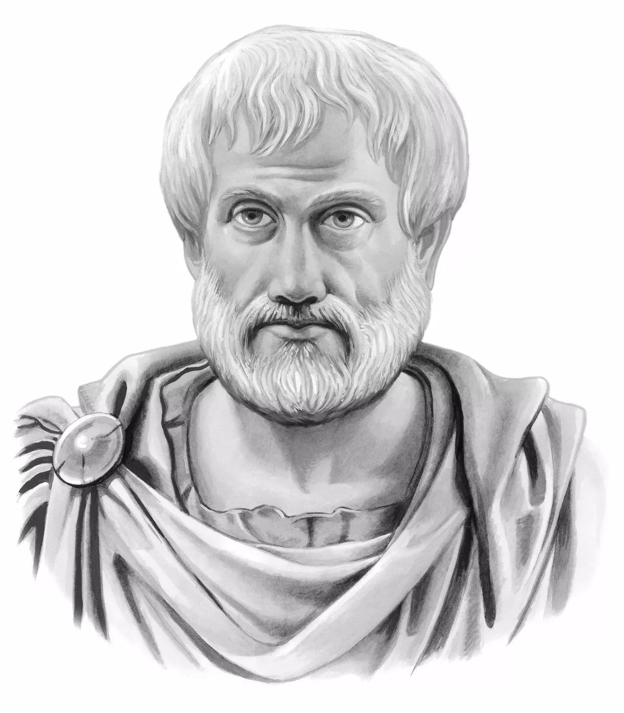 亚里士多德肖像画图片