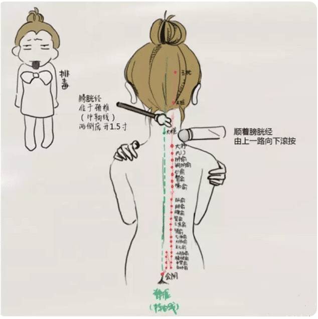 為什麼經絡不通要先調膀胱經