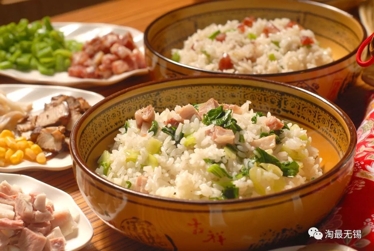 咸肉菜饭套餐图片