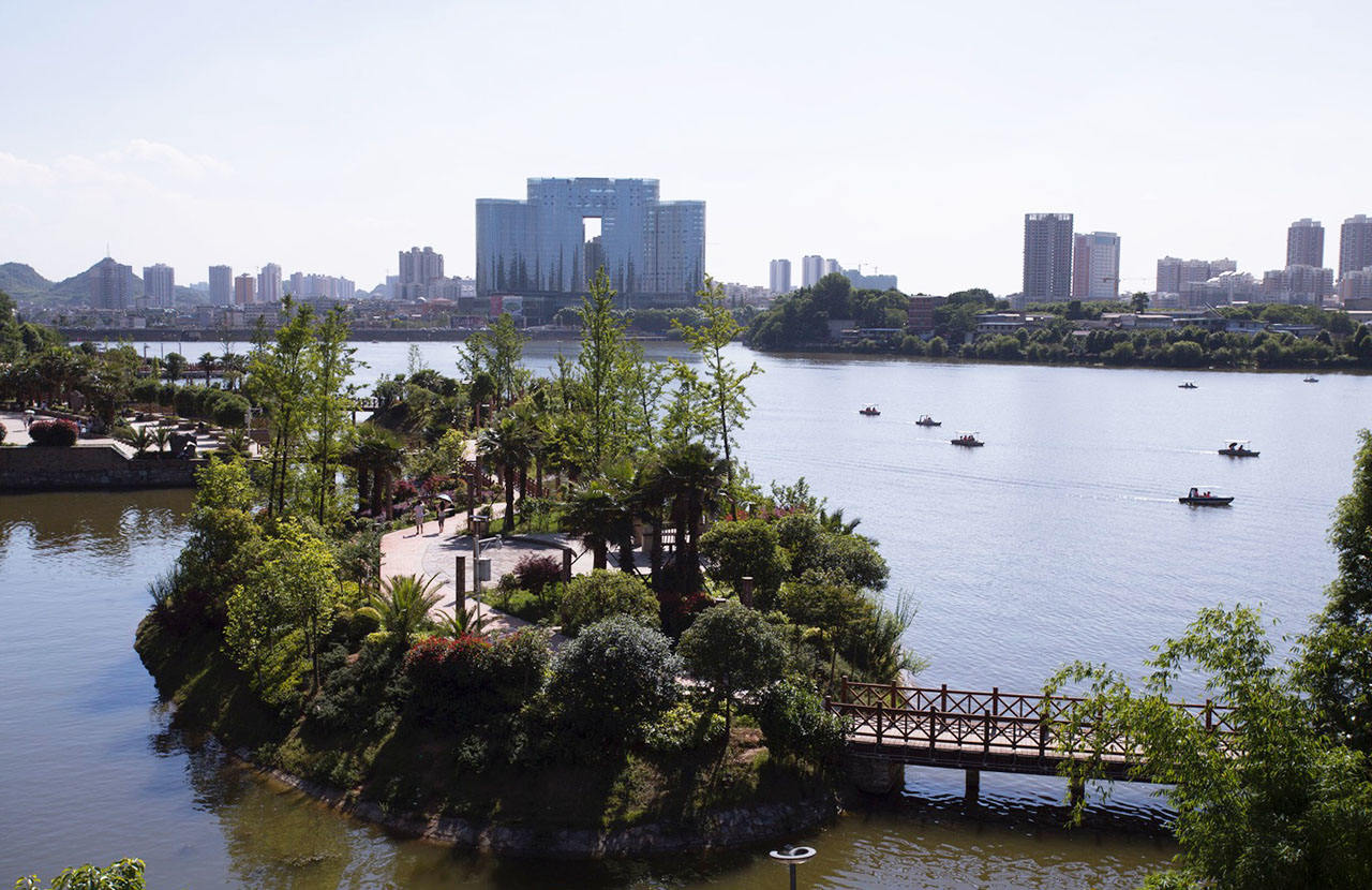 喜訊虹山湖公園被批准為國家4a級旅遊景區