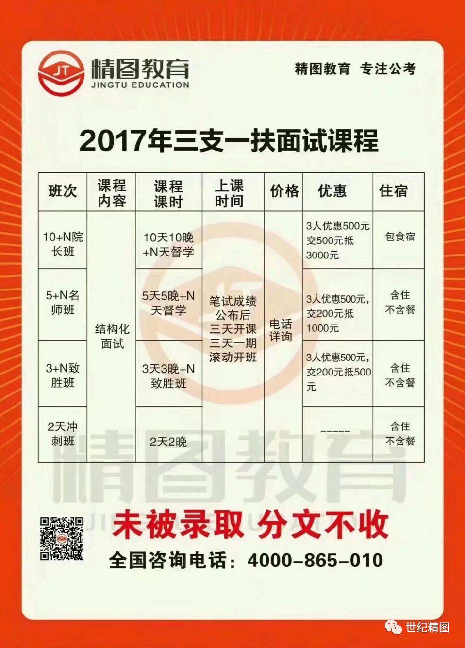 2017山東省三支一扶計劃筆試成績公佈!