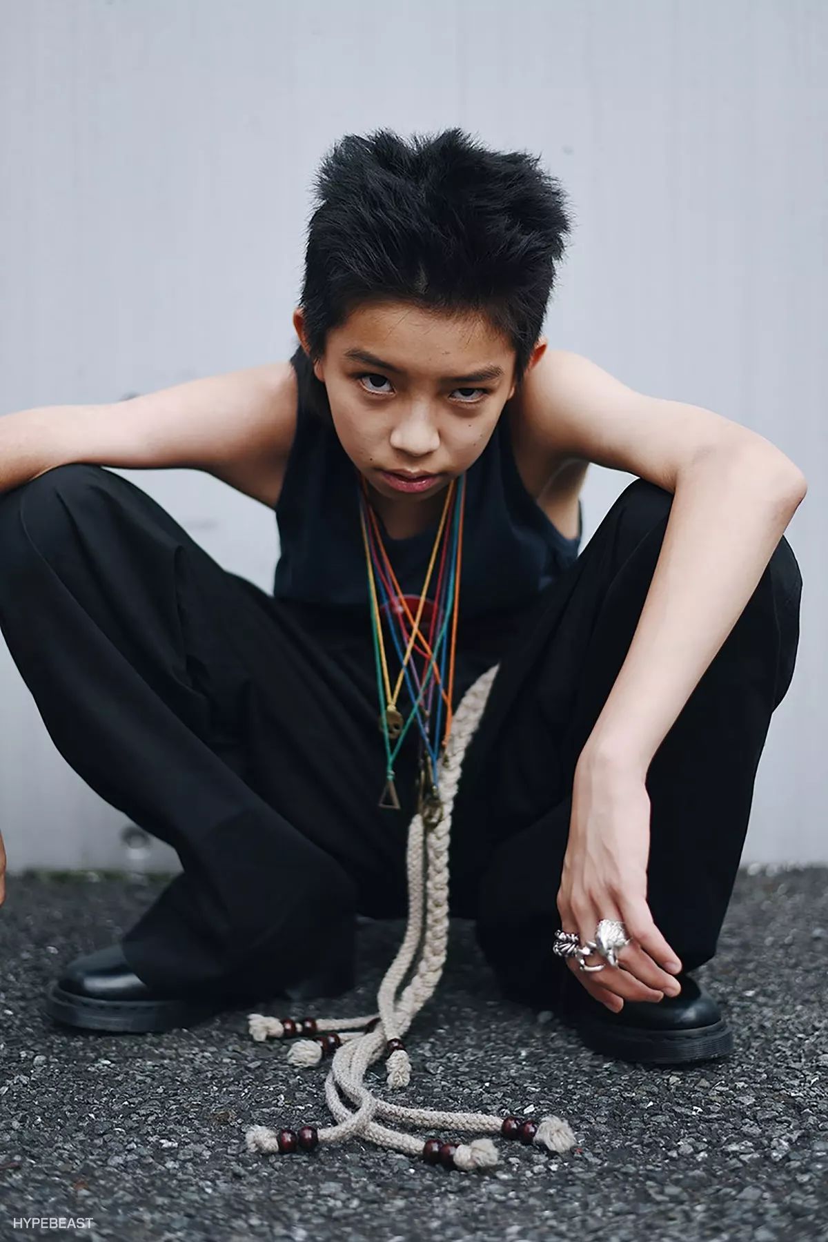 日本13岁rapper图片