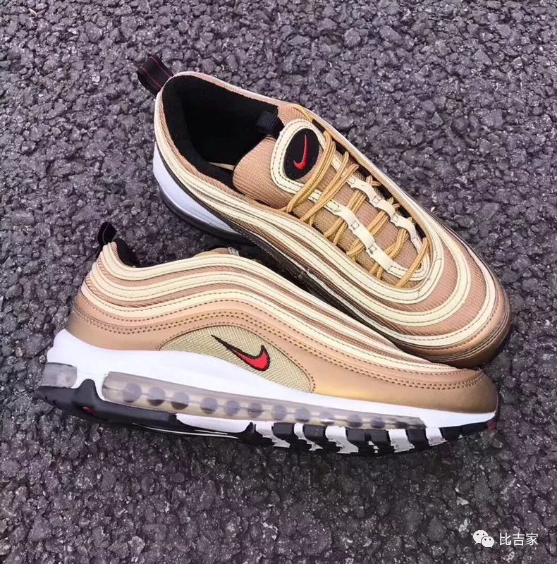 預售款雙11爆倉後發貨哦~【原裝級 配鐳射貼紙】nike air max 97 子彈