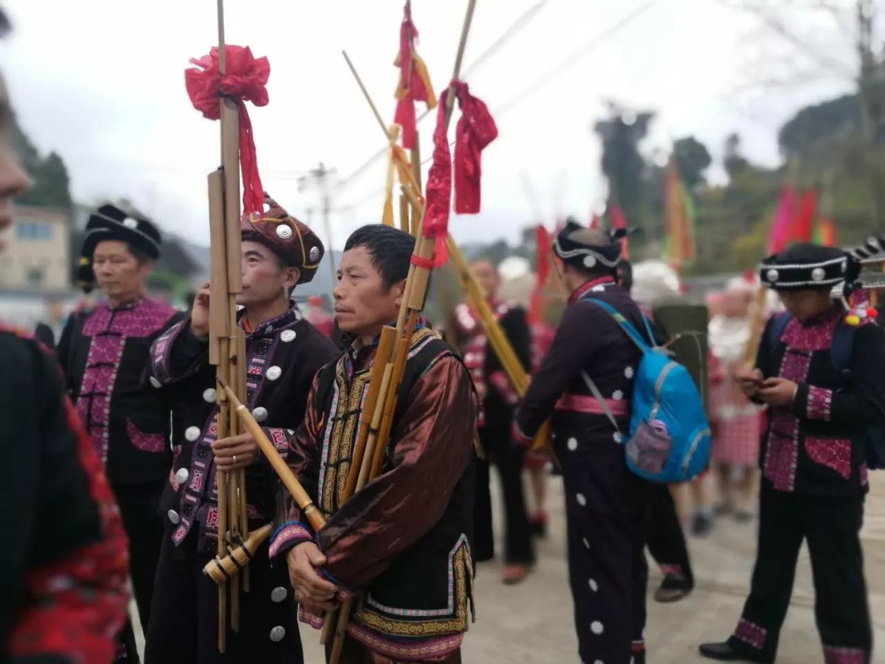 谷陇镇芦笙会图片