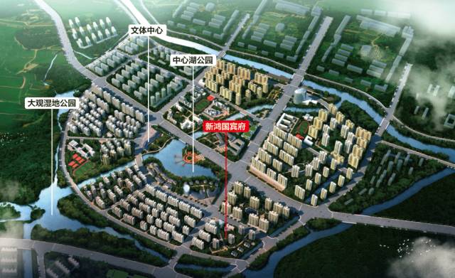 灵溪江南新区二期规划图片