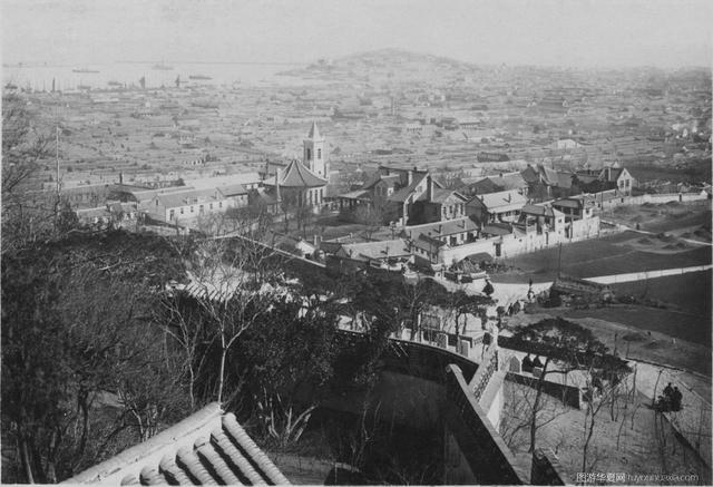 老照片中的华夏1931年的烟台遍地都是古城如果还在多好