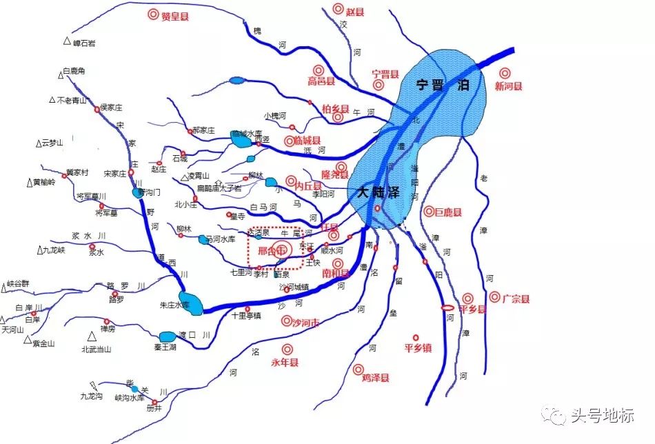 沙颍河水系图图片