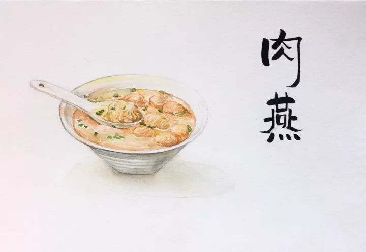 福清美食绘画图片