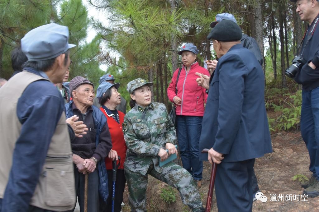 开国将军后人道县重走父辈长征路