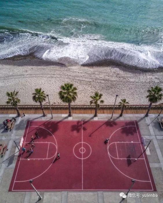 洛杉矶威尼斯海滩球场图片