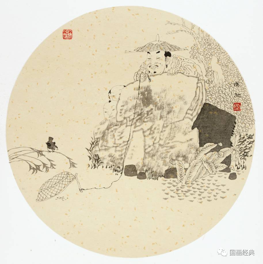 国画经典第24期马唯驰人物画精品展