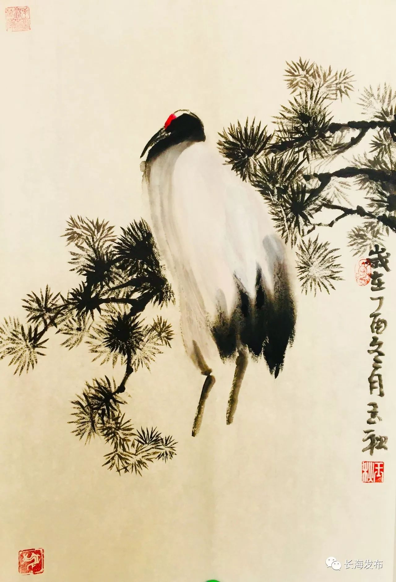 海岛画家李玉秋最新国画作品