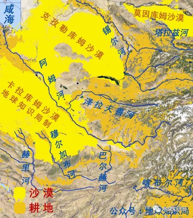 50年消失60000平方公里,咸海是怎么被榨干的?