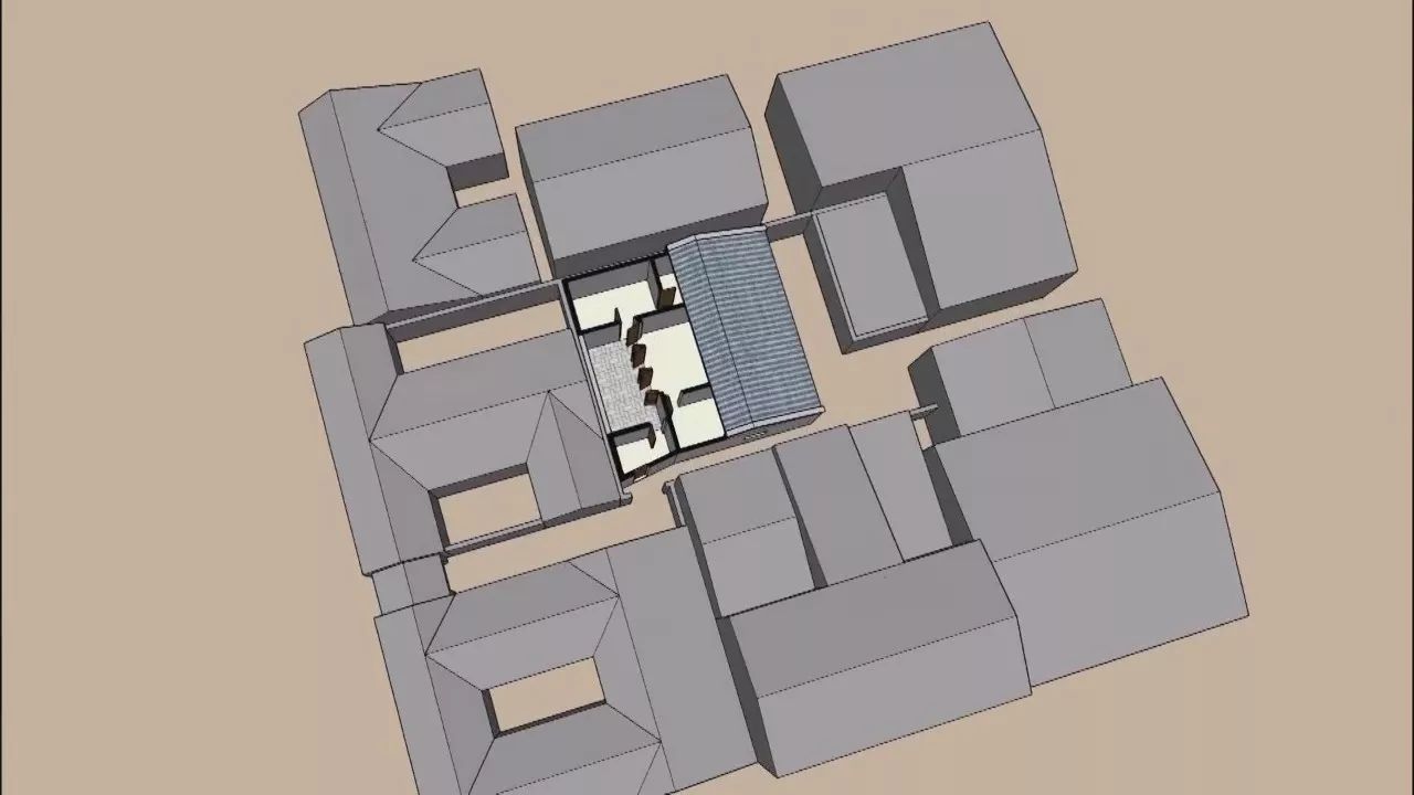 硬山屋顶回字格局孙建亚突破性设计废墟重建苏式民居