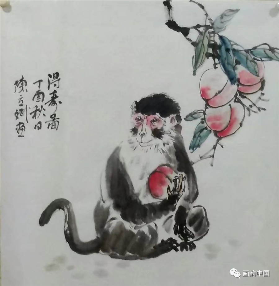 画韵人物品读陈立斌作品赏析