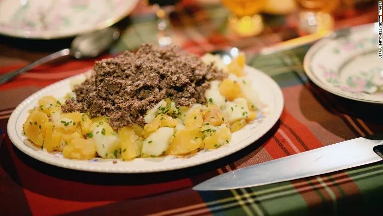 苏格兰的国菜haggis