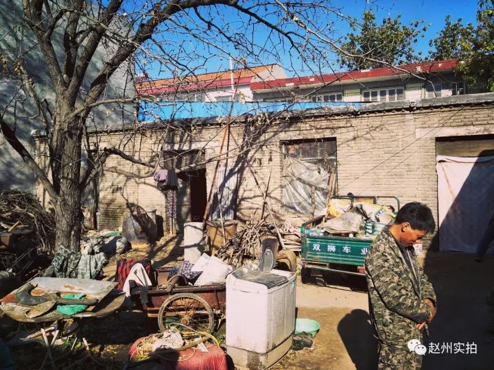 大爱赵县爱心帮公益团队慰问谢庄乡大寺庄村贫困家庭实拍