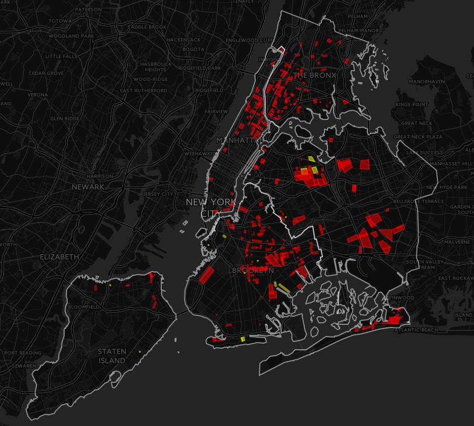 真实犯罪纽约城地图图片
