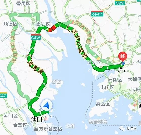 【875頭條】珠海-深圳將建跨海城軌!以後去深圳只需