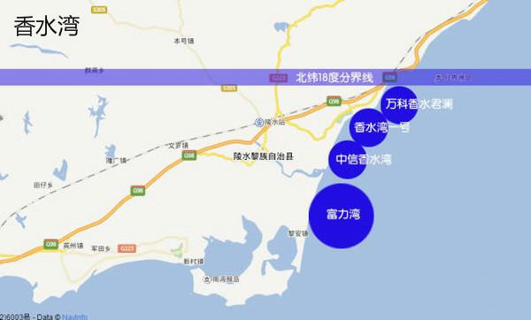 海南北纬18度线地图图片