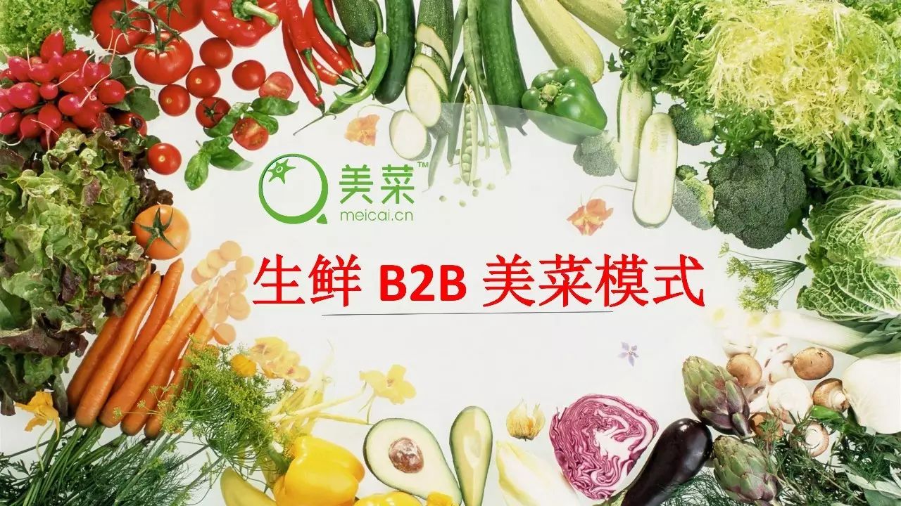 干货b2b模式生鲜电商美菜配送模式