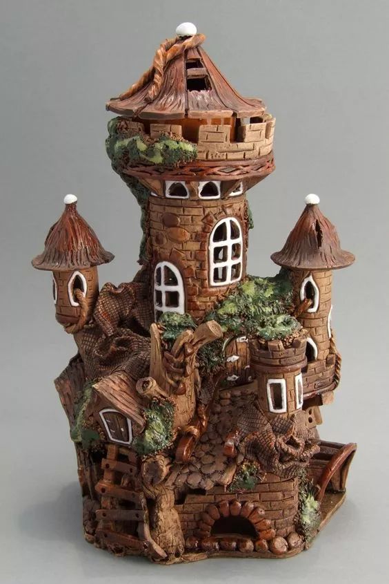 用废旧空塑料瓶打造的童话小城堡,简直太惊艳了,快来学吧附教程
