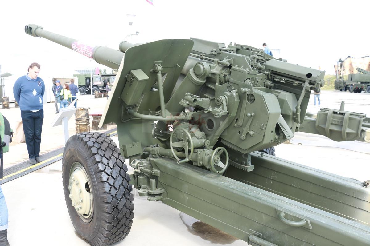 苏军曾经野战火炮之王a65式152mm榴弹炮